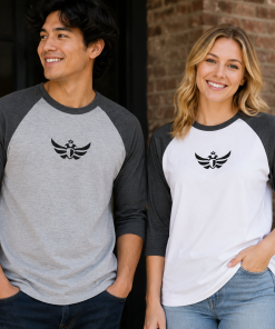 Alternative view of The Duran <br>Black Eagle 3/4 Sleeve Shirt<br> Men | Women