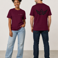 The Duran Black Eagle Back Design Classic Tee