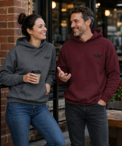 Alternative view of The Duran <br>Black Eagle Hoodie <br> Men | Women