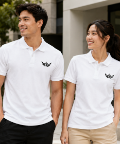 Alternative view of The Duran<br> Black Eagle Pique Polo Shirt <br> Men | Women