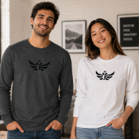 The Duran Large Black Eagle Long Sleeve Shirt