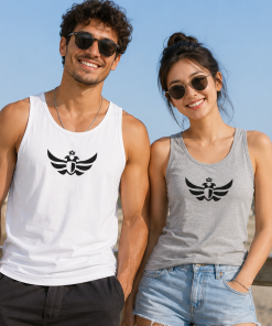 Alternative view of The Duran<br> Large Black Eagle Tank Top <br>  Men | Women