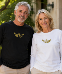 Alternative view of The Duran<br> Large Gold Eagle Long Sleeve Shirt <br> Men | Women