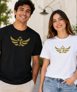 Alternative view of The Duran<br> Large Gold Eagle T-shirt  <br> Men | Women