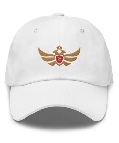 The Isle Of The Man Shield Gold Eagle Classic Hat