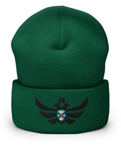 Nova Scotia Shield <br> Black Eagle Cuffed Beanie