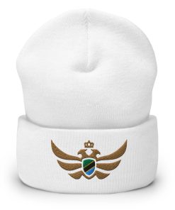 Tanzania Shield <br> Gold Eagle Cuffed Beanie