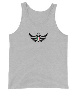 Italy Shield <br> Black Eagle Long Tank Top <br> Men | Women