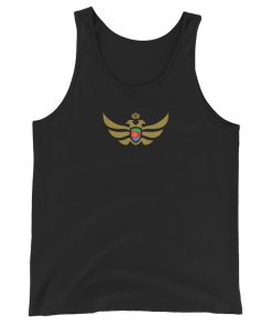 Alternative view of Eritrea Shield <br> Gold Eagle Tank Top <br> Men | Women