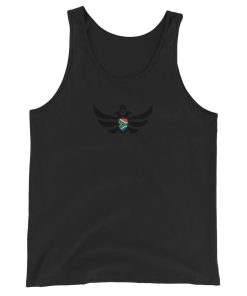 Alternative view of South Africa Shield Black Eagle Tank Top | Men’s