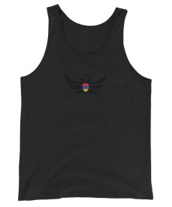Alternative view of Armenia Shield <br> Black Eagle Tank Top <br> Men | Women