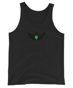 Alternative view of Brazil Shield <br> Black Eagle Tank Top <br> Men | Women