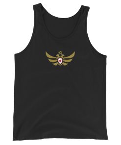 Alternative view of Japan Shield <br> Black Eagle Tank Top <br> Men | Women