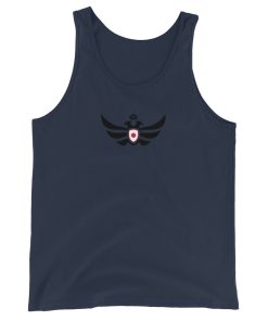Alternative view of Japan Shield <br> Black Eagle Tank Top <br> Men | Women
