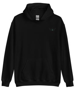 Alternative view of Tanzania Shield <br> Black Eagle Hoodie <br> Men | Women