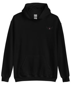 Alternative view of Serbia Shield <br> Black Eagle Hoodie <br> Men | Women
