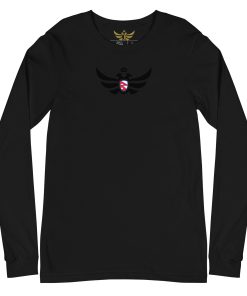 Alternative view of Nepal Shield Black Eagle Long Sleeve Shirt | Men's