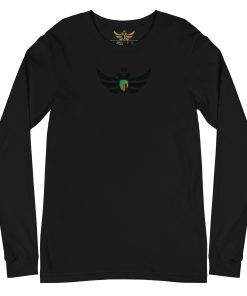 Alternative view of Zambia Shield Black Eagle Long Sleeve Shirt | Women’s