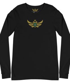 Alternative view of Bangladesh Shield <br> Gold Eagle Long Sleeve Shirt <br> Men | Women