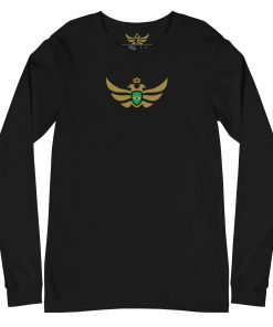 Brazil Shield Gold Eagle Long Sleeve Shirt | Women's