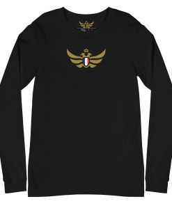 France Shield Gold Eagle Long Sleeve Shirt | Men’s