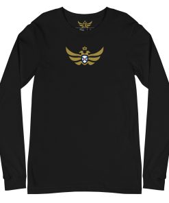 Alternative view of Nova Scotia Shield <br> Gold Eagle Long Sleeve Shirt <br> Men | Women