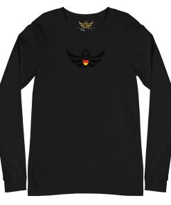 Alternative view of Germany Shield <br> Black Eagle Long Sleeve Shirt <br> Men | Women