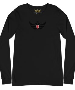 Alternative view of England Shield <br> Black Eagle Long Sleeve Shirt <br> Men | Women