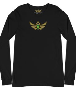Jamaica Shield Gold Eagle Long Sleeve Shirt | Men’s