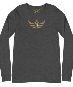 Algeria Shield <br> Gold Eagle Long Sleeve Shirt <br> Men | Women