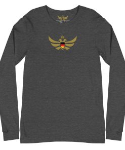 Germany Shield <br> Gold Eagle Long Sleeve Shirt <br> Men | Women
