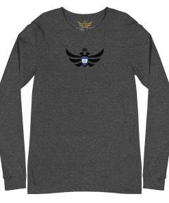 Israel Shield Black Eagle Long Sleeve Shirt | Men’s