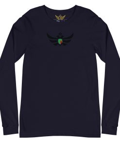 Alternative view of Zambia Shield Black Eagle Long Sleeve Shirt | Men’s
