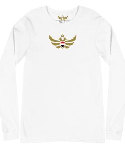 Yemen Shield <br> Gold Eagle Long Sleeve Shirt <br> Men | Women