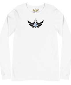 Greece Shield <br> Black Eagle Long Sleeve Shirt <br> Men | Women