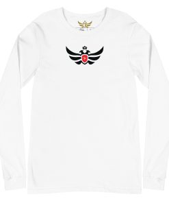 The Isle Of The Man Shield Black Eagle Long Sleeve Shirt | Women's