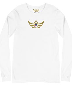 Cuba Shield <br> Gold Eagle Long Sleeve Shirt <br> Men | Women