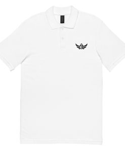The Duran Black Eagle Pique Polo Shirt | Women