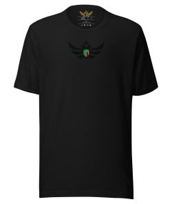 Alternative view of Zambia Shield Black Eagle T-shirt | Women’s