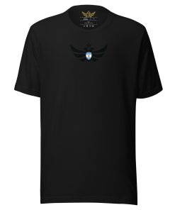 Alternative view of Argentina Shield <br> Black Eagle T-Shirt <br> Men | Women