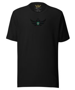 Alternative view of Bangladesh Shield <br> Black Eagle T-shirt <br> Men | Women