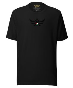 Alternative view of Palestine Shield <br> Black Eagle T-shirt <br> Men | Women