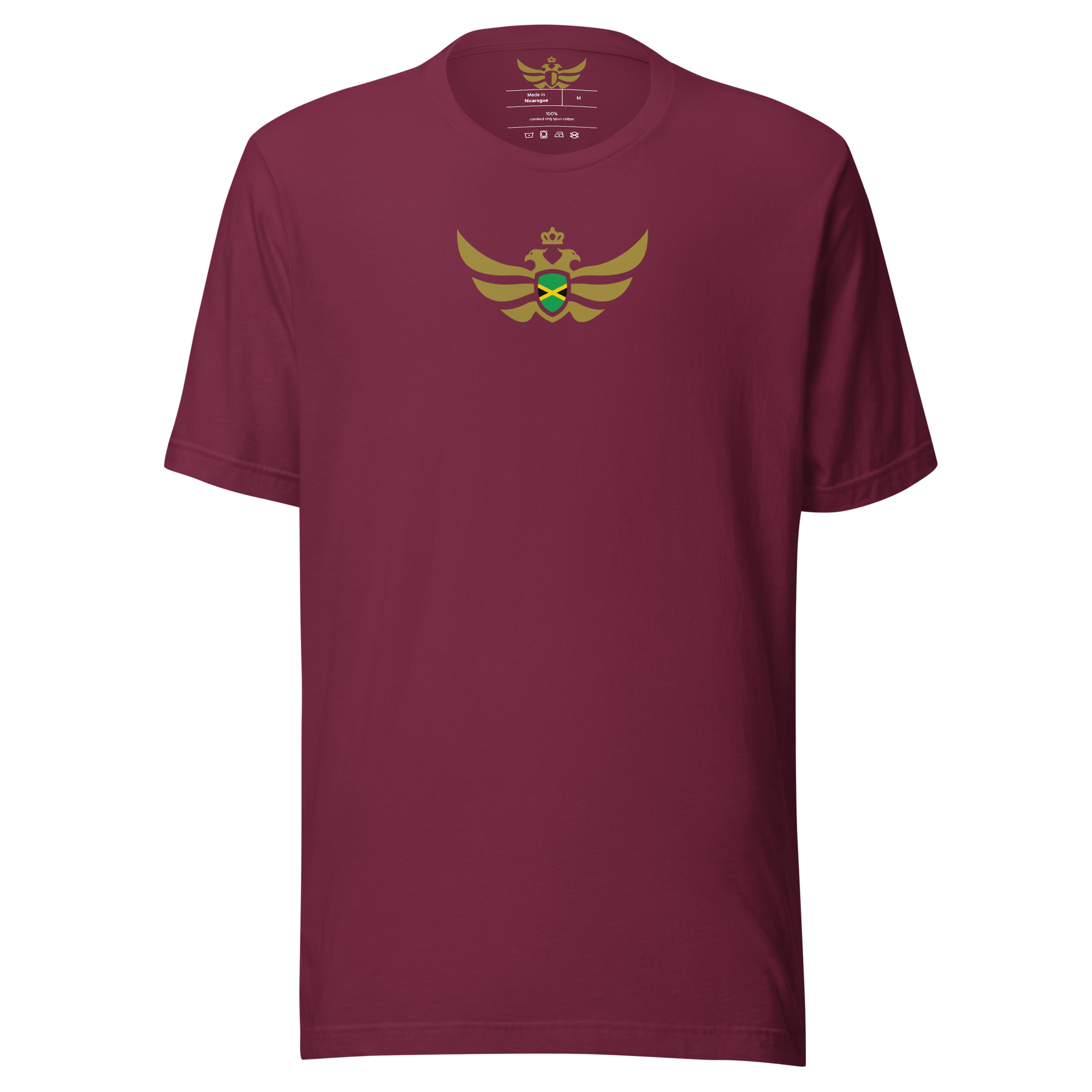 unisex-staple-t-shirt-maroon-front-6568799b1c51e.jpg
