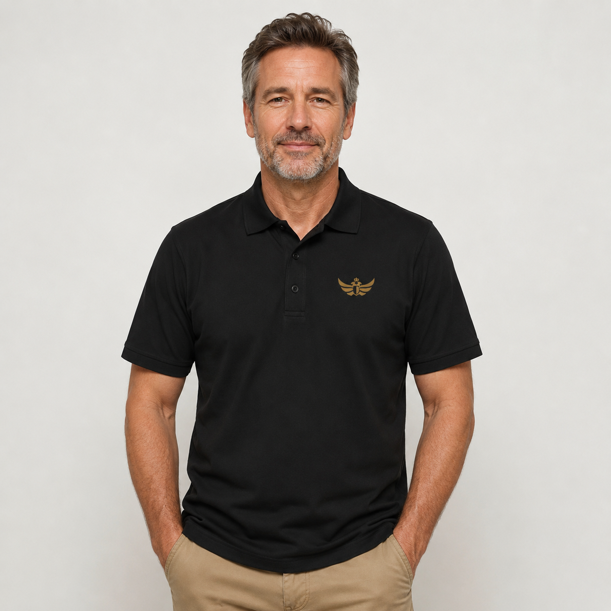 The Duran Gold Eagle Premium Polo Men