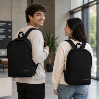 The Duran Logo Black Backpack