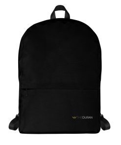 The Duran Logo Black Backpack