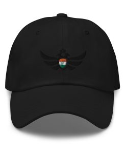 Alternative view of India Shield Black Eagle Classic Hat