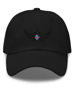 Alternative view of Iceland Shield Black Eagle Classic Hat