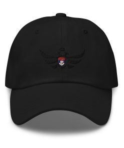 Alternative view of Serbia Shield <br> Black Eagle Classic Hat