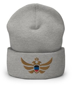 Donetsk Shield <br> Gold Eagle Cuffed Beanie